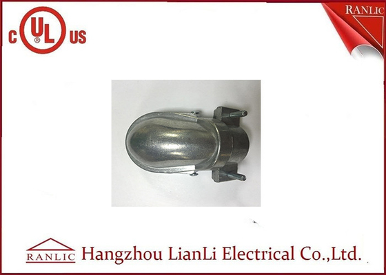 中国 磨く終わりは堅い鋼鉄水路クランプ タイプ、銀製EMTの水路の帽子に電流を通した サプライヤー
