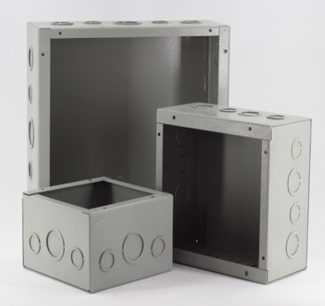 中国 ノックアウトは適応可能な箱が塗られた鋼鉄1.2MM厚さポリ塩化ビニールに電流を通した金属をカバーする サプライヤー