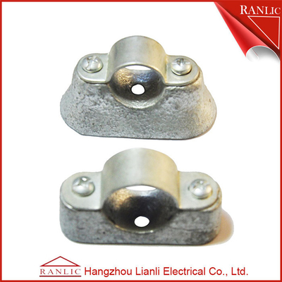 中国 基礎鋼鉄、ISO9001のための32mm 50mmの水路のジャンクション・ボックス カバー間隔のサドル サプライヤー