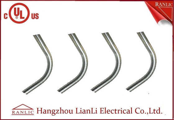 中国 白い亜鉛は鋼鉄EMTの肘ポリ塩化ビニールを塗った電気付属品および付属品にめっきした サプライヤー
