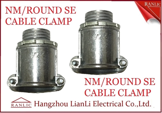 中国 アルミニウム1/2」3/4&quot;結束のためのNMの円形SEのケーブル固定金具出口箱へのワイヤー サプライヤー