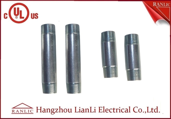 中国 電気堅い水路の付属品の1/2電流を通されたニップルの産業管付属品 サプライヤー