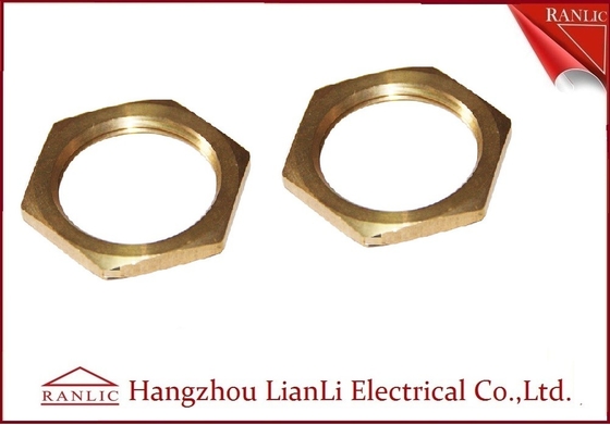 中国 真鍮の20mm 25mmの六角形のロックナットの自己は女性糸を処理するCNC機械を着色する サプライヤー