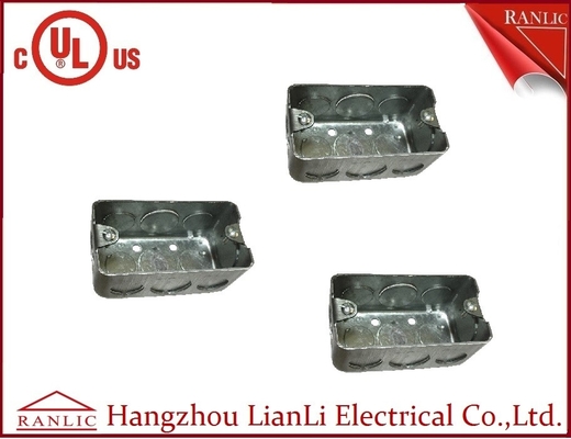 中国 ULの承認は水路箱に2インチ* 4インチ電流を通した便利な箱に金属をかぶせる サプライヤー