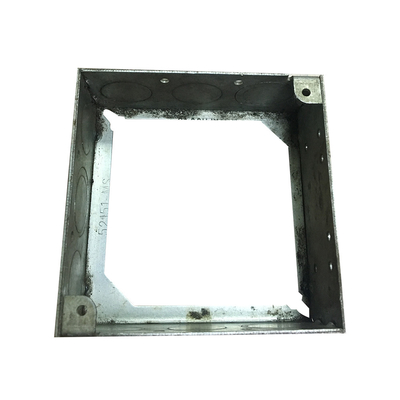 中国 ねじを修理するノックアウトの厚さ1.60mmの正方形の箱延長リング サプライヤー