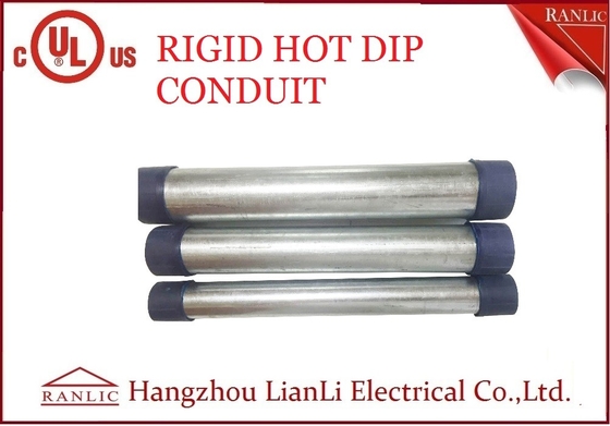 中国 RGDは堅い鋼鉄水路、1/2のインチに4インチの電気水路の管電流を通した サプライヤー