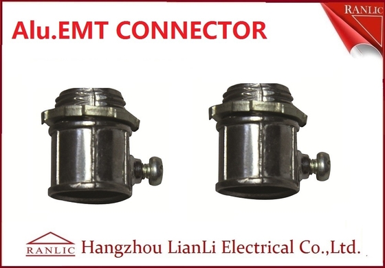 中国 1/2 EMTのコネクターの付属品は、アルミ合金4 EMTのコネクター カスタマイズした サプライヤー