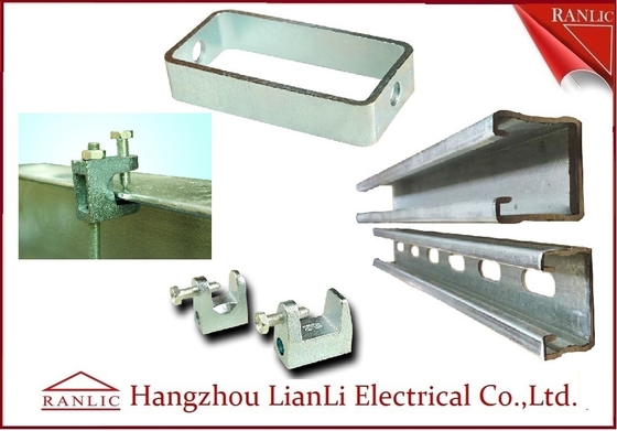 中国 鋼鉄Unistrutチャネルの熱いすくいの支柱チャネルの付属品はまたはどれも-細長い穴をつけられて細長い穴がつかなかった サプライヤー