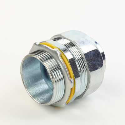 Raintight EMTの圧縮のカップリング3/4&quot; 4&quot;緑の帽子によって絶縁されるリング サプライヤー
